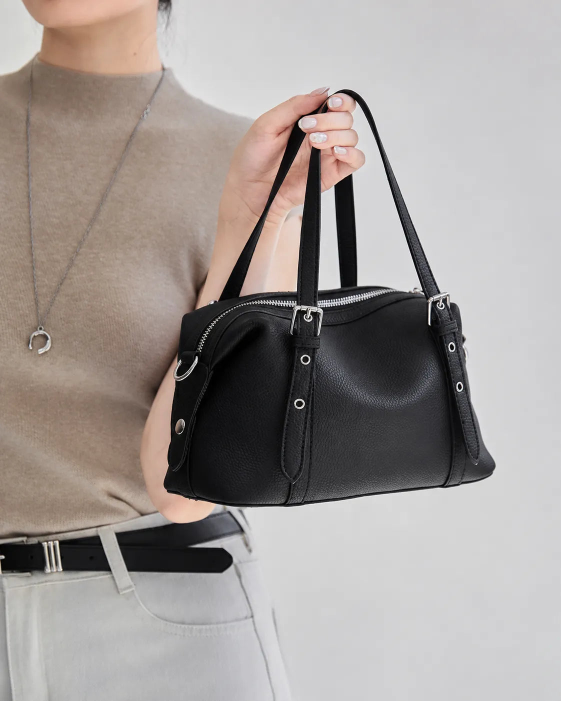 Genuine Leather Women Shoulder Crossbody Bag