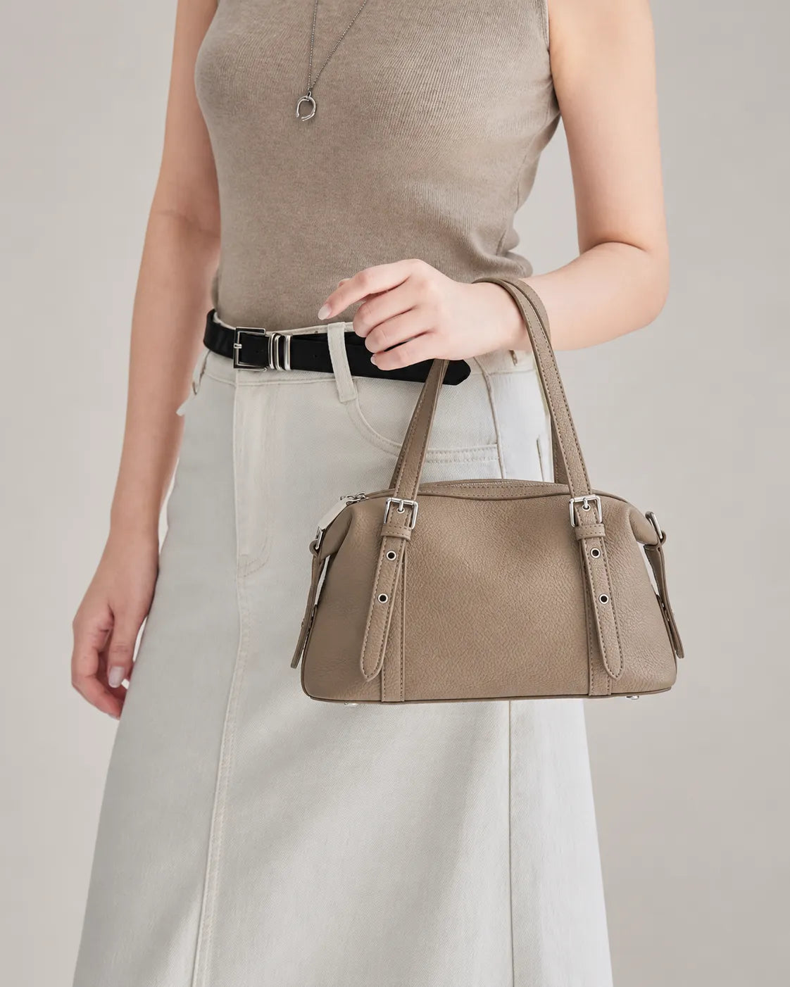 Genuine Leather Women Shoulder Crossbody Bag