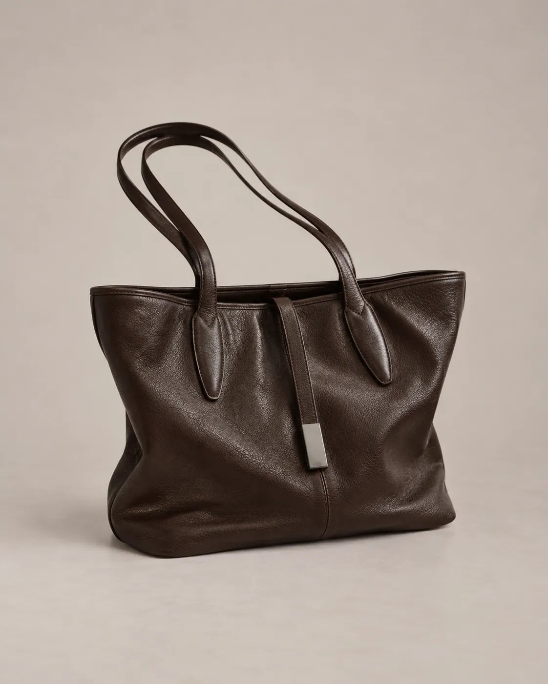 Soft Genuine Sheepskin Leather Tote Bag for Women – Simone