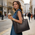 Genuine Leather Retro Tote Bag
