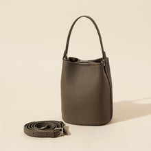 Cowhide Water Bucket Bag