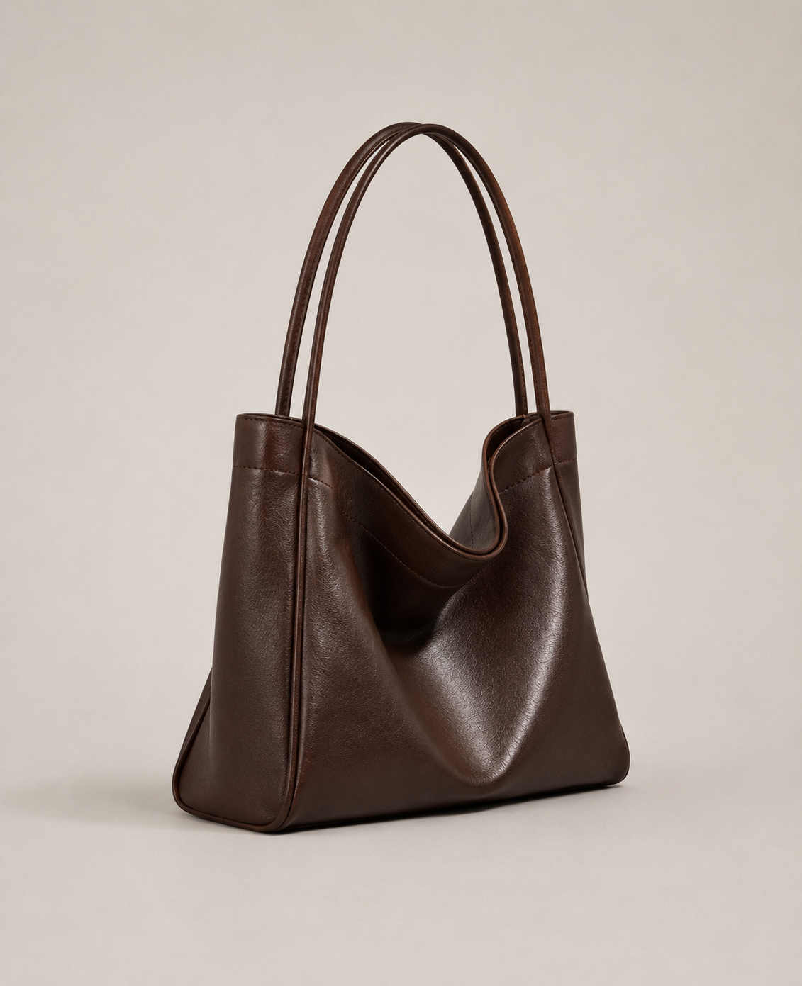 Women’s Genuine Leather Soft Structure Shoulder Bag with Spacious Interior – Serelle