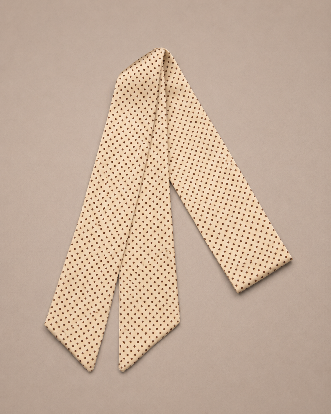 Women’s Luxury Polka Dot Silk Twilly Scarf for Handbags & Handle Styling – Monelle