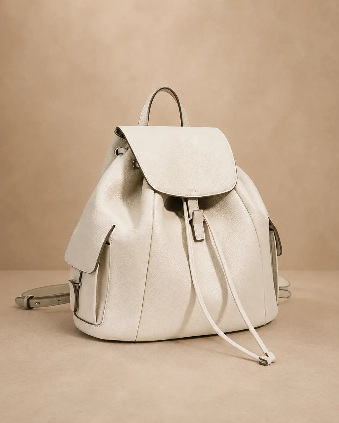 Genevieve genuine leather backpack in a third colourway.