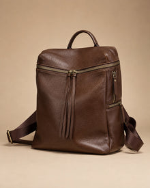 Adeline genuine leather backpack in a second alternative colourway.