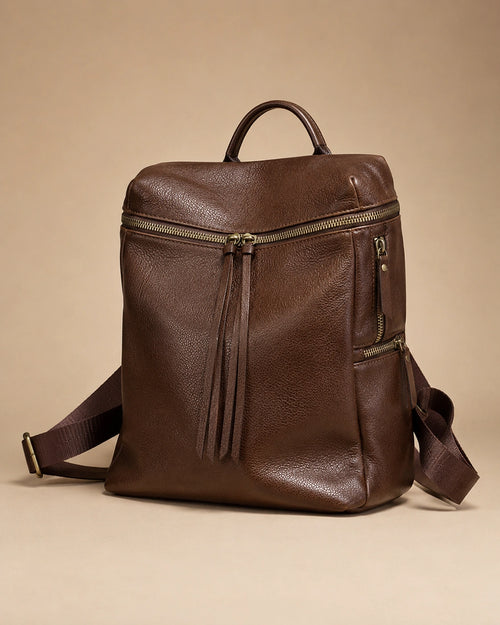 Adeline genuine leather backpack in a second alternative colourway.