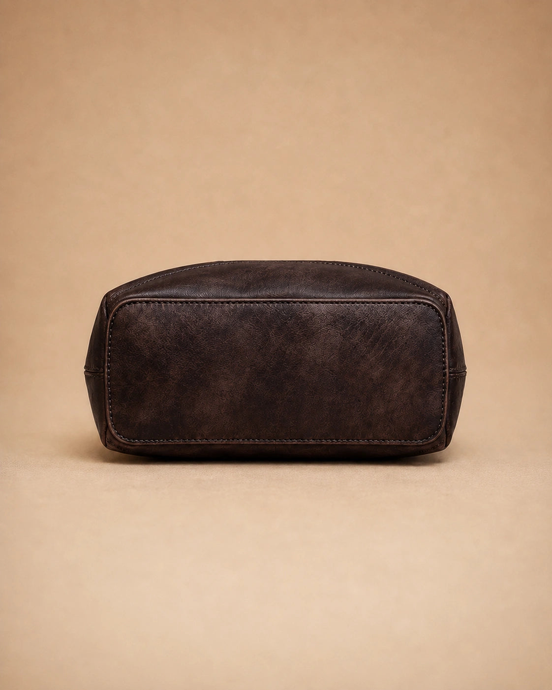Odette genuine leather backpack styled as a crossbody bag.