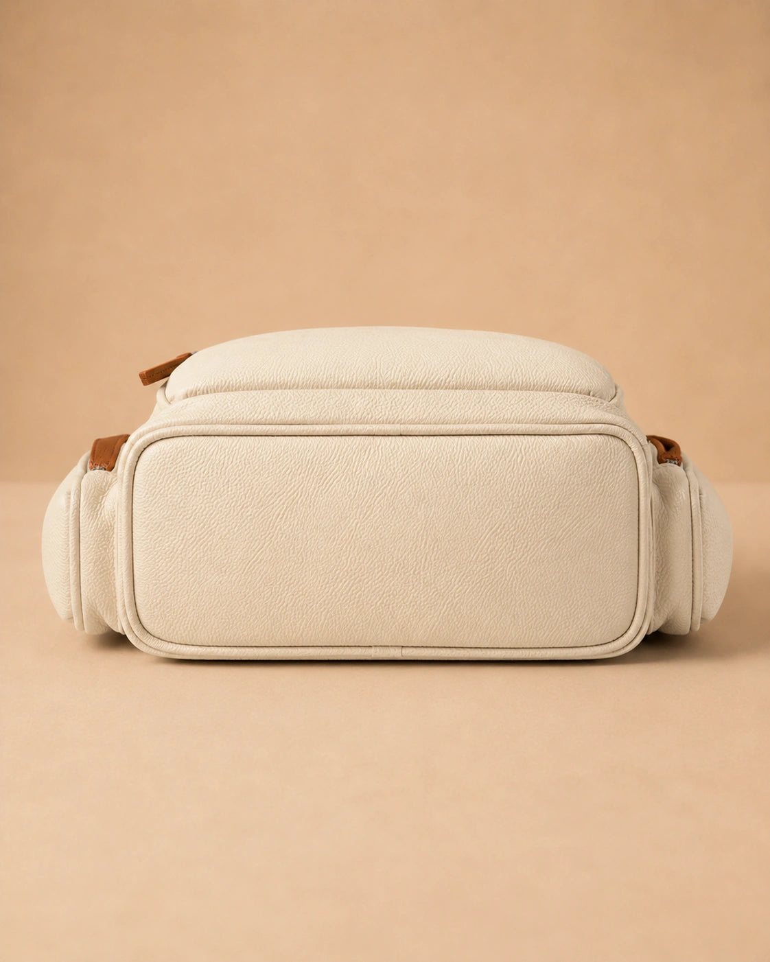 Josephine genuine leather backpack styled as an everyday commuter bag.