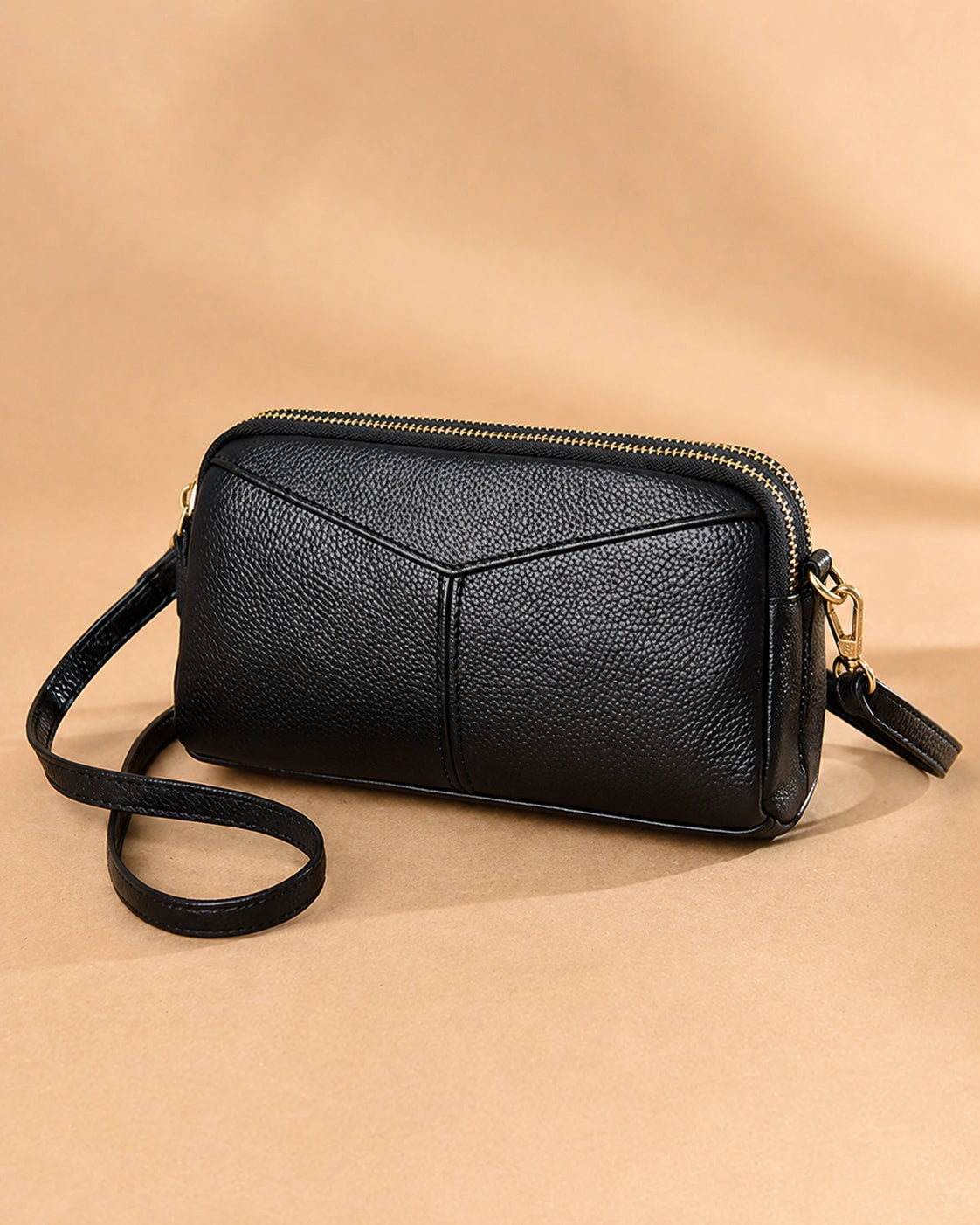 Etta small genuine leather crossbody bag in an alternative colourway.