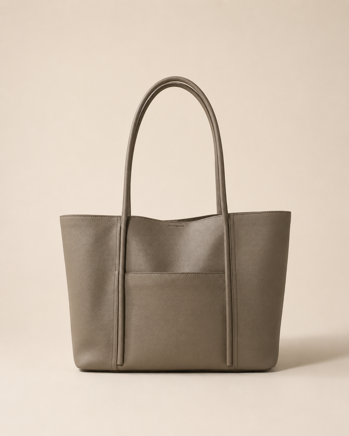 Togo Cowhide Large Capacity Tote Bag