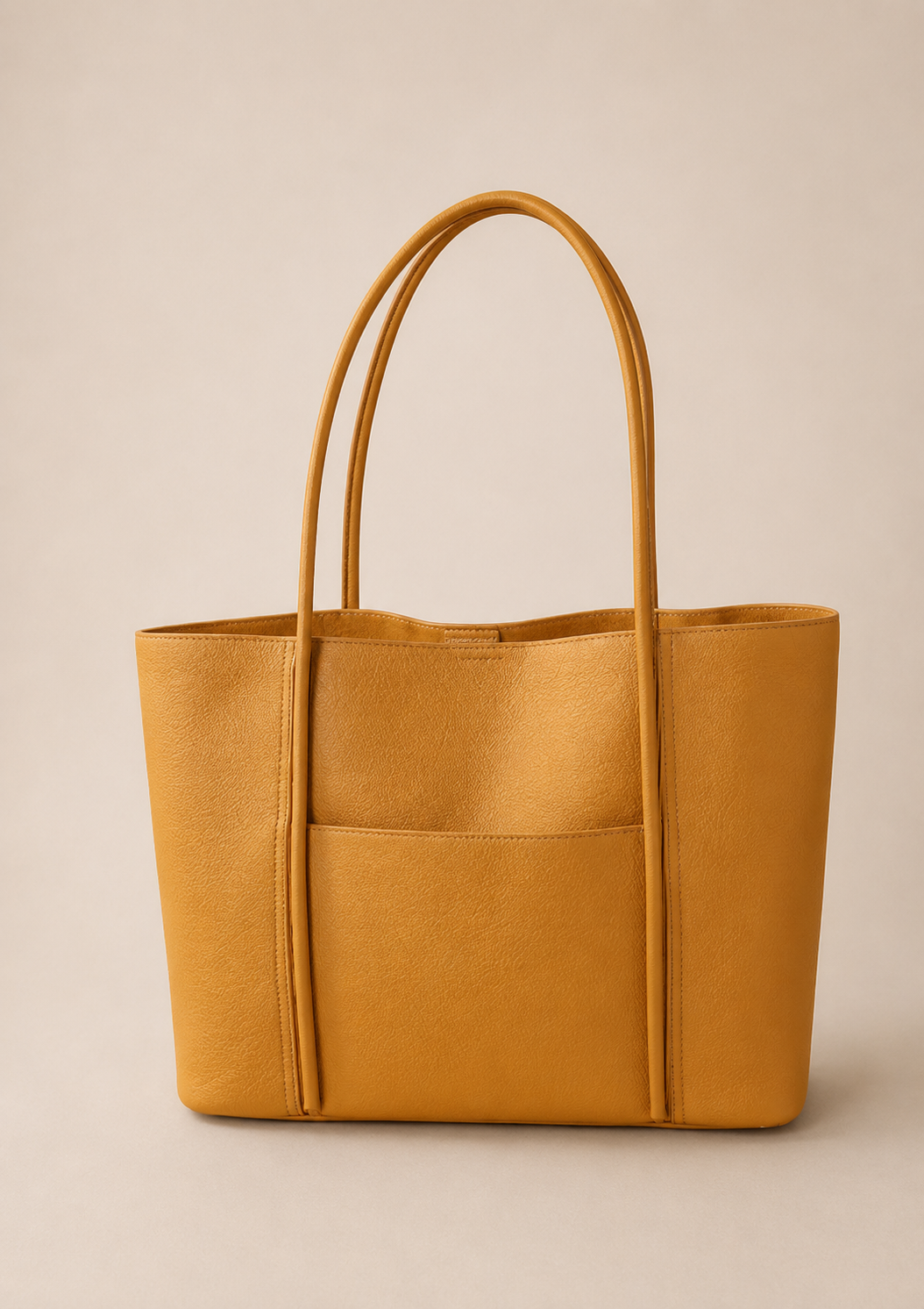 Togo Cowhide Large Capacity Tote Bag