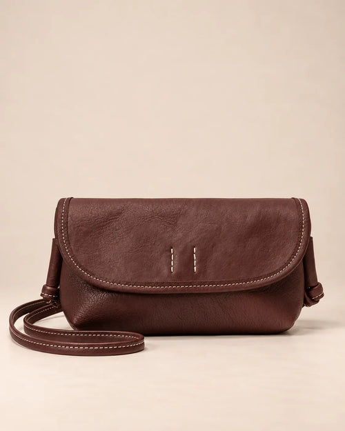 Vintage Vegetable Tanned Genuine Leather Women's Shoulder Bag
