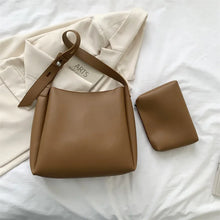 Fashion Leather Tote Bag for Women 2026 Trends Female Simple Large High Capacity Shoulder Side Bag Handbags and Purses Women Bag