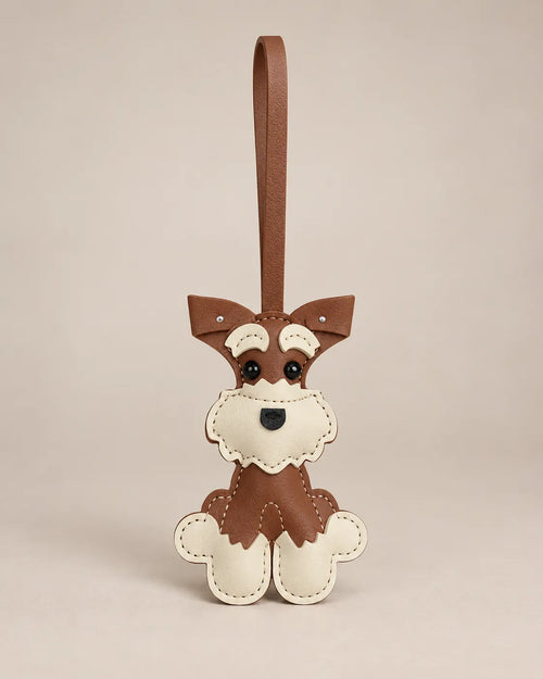 Schnauzer Dog Bag Charm – Malena London