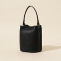 Cowhide Water Bucket Bag