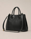 Large Structured Genuine Leather Tote Bag for Women – Odile